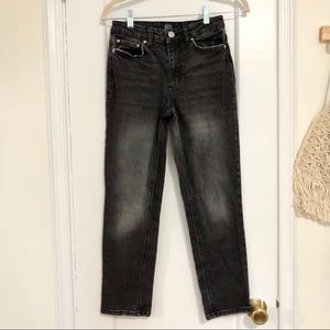 BDG black denim skinny jeans pants size 25